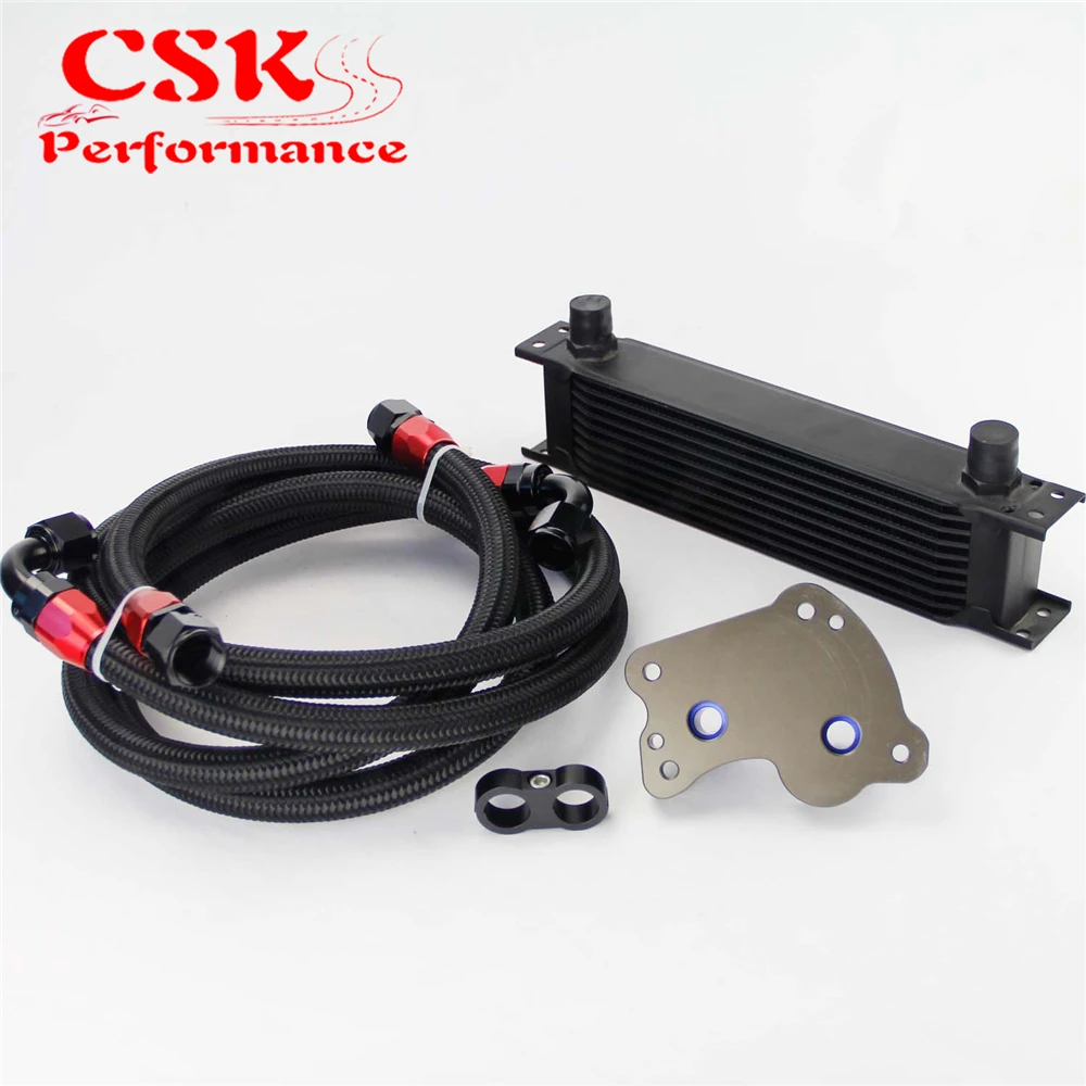 10 РЯД 248 мм AN10 Масляный радиатор British Kit Подходит для BMW Mini Cooper R53 Supercharger