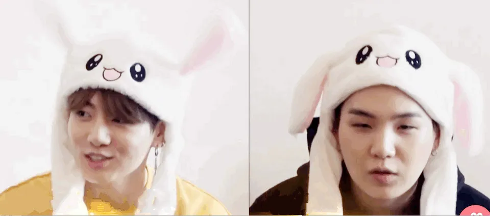 Корейский стиль для мужчин и женщин девочек милый плюшевый кролик