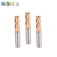 end mill factory price tungsten carbide hrc55 with 60mm milling cutting tool for cnc metal processing end mills