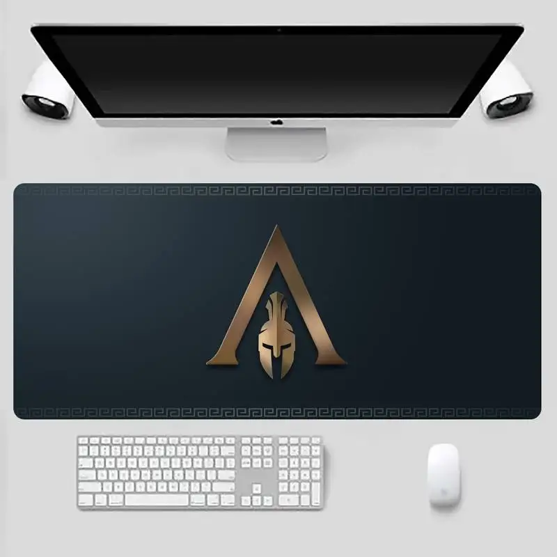 

Assassin's Creed Crest Customized MousePad Anime Mouse Mat Game Office Work Mouse Mat pad X XL Non-slip Laptop Cushion mouse pad