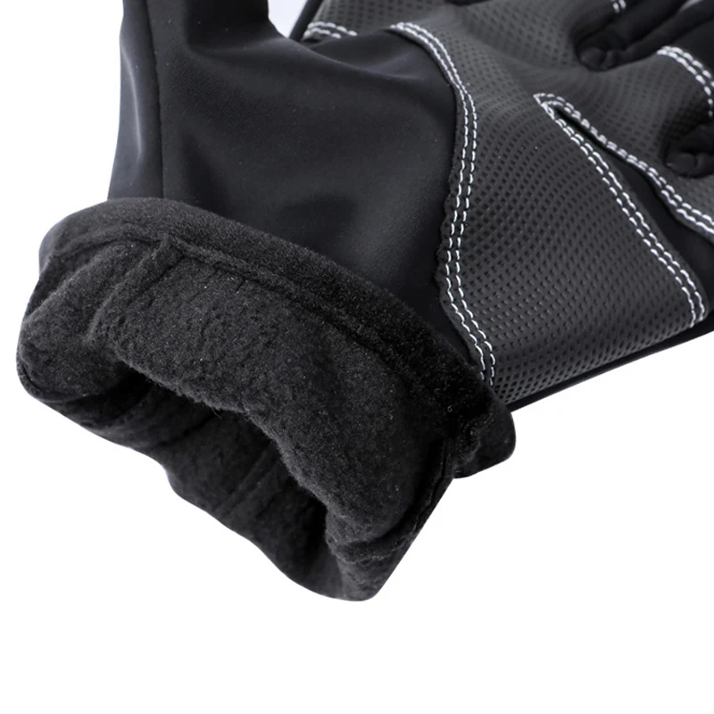 

Men Women Waterproof Plush Ski Warm Gloves Windproof Outdoor Winter Gloves Cycling Touch Screen Gloves Anti Slip Mittens Gift