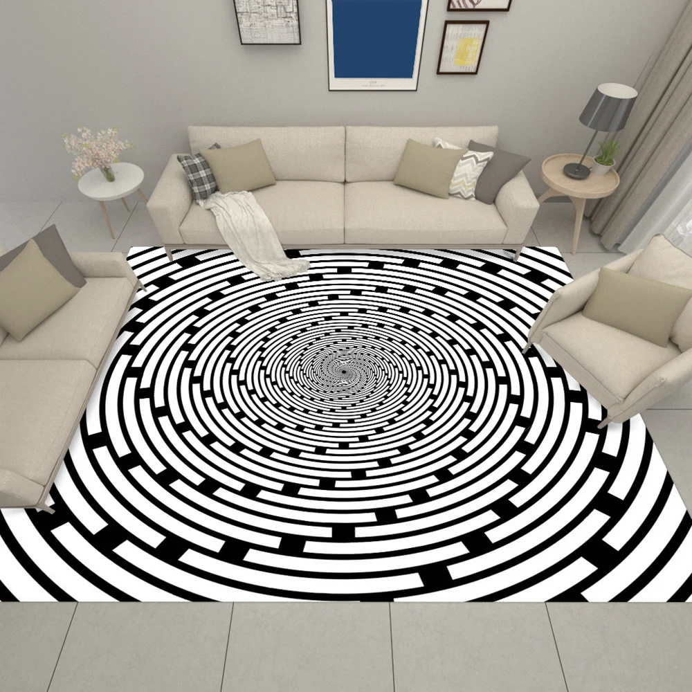 

Modern Carpet For Living Room Bedroom Decor Rug 3D Pattern Home Children's Floor Carpets Hallway Rectangle Kids Room Bedside Mat
