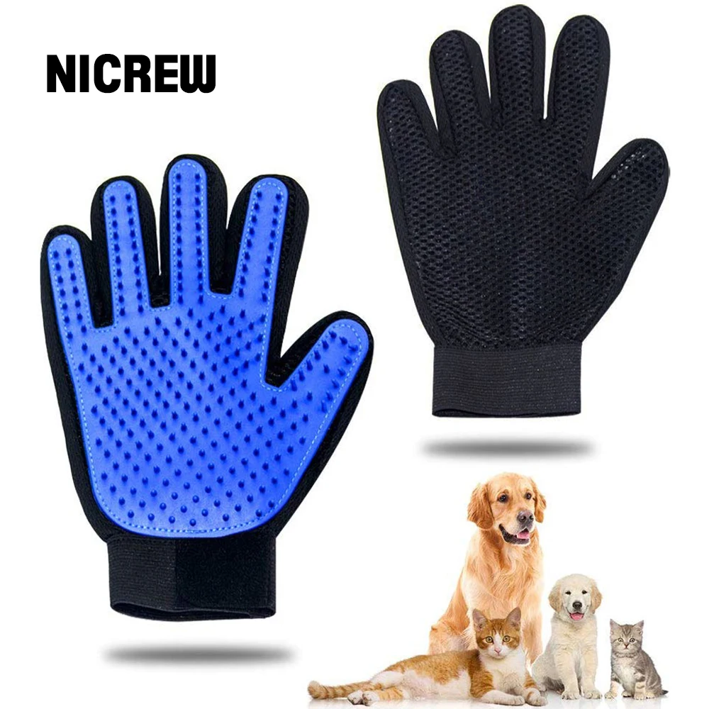 

Cat Glove Cat Grooming Glove Pet Bathing Cleaning Brush Cat Dog Hair Remove Brush Dog Deshedding Cleaning Combs Massage Gloves