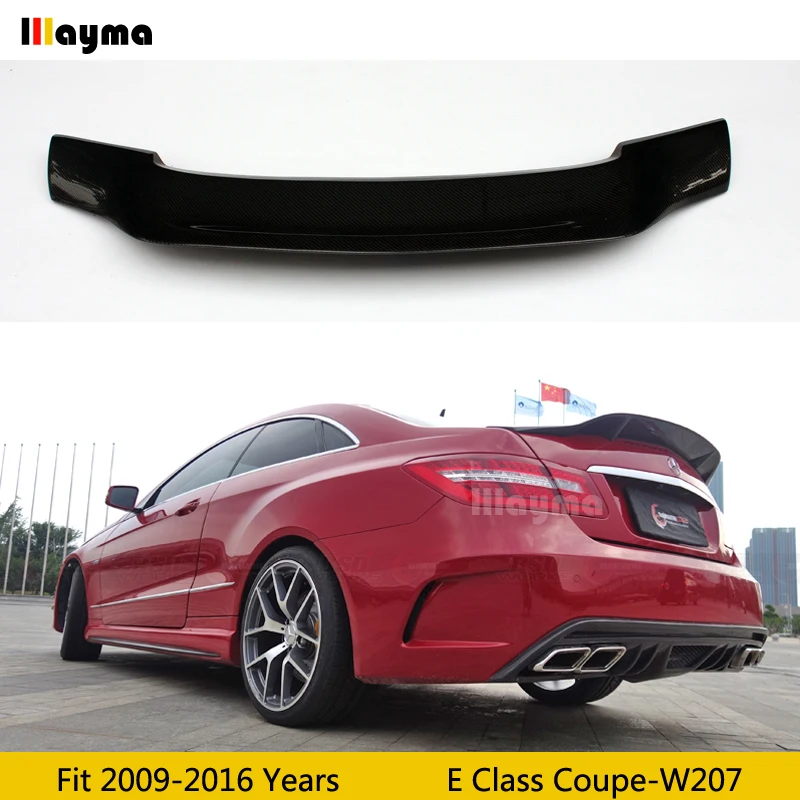 Стиль Renntech задний спойлер из углеродного волокна для Benz E class coupe E200 E260 E320 E400 W207
