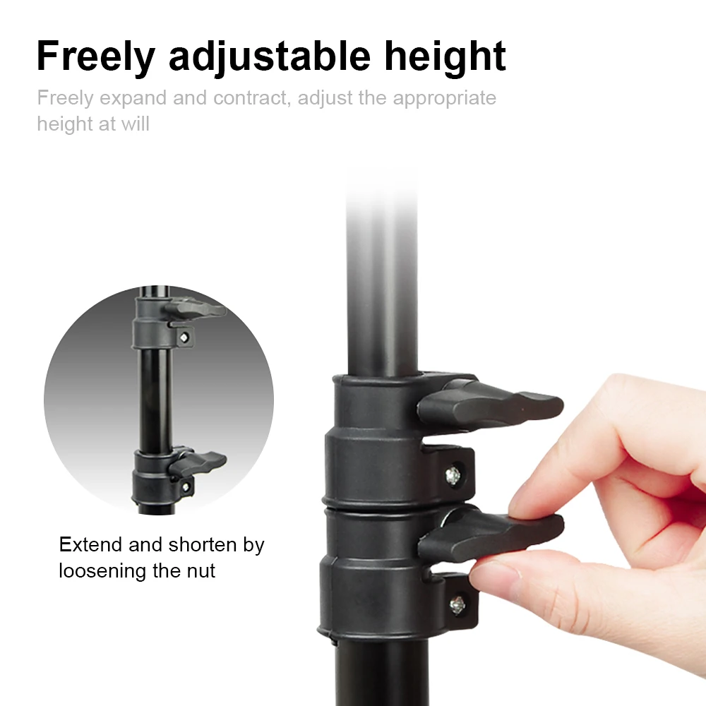 Складной Телескопический штатив XTUGA металлическая Регулируемая напольная
