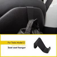 car seat headrest cargo rear hook hanger holder for tesla model 3sx accessories holder 2017 2020 tesla model y three new