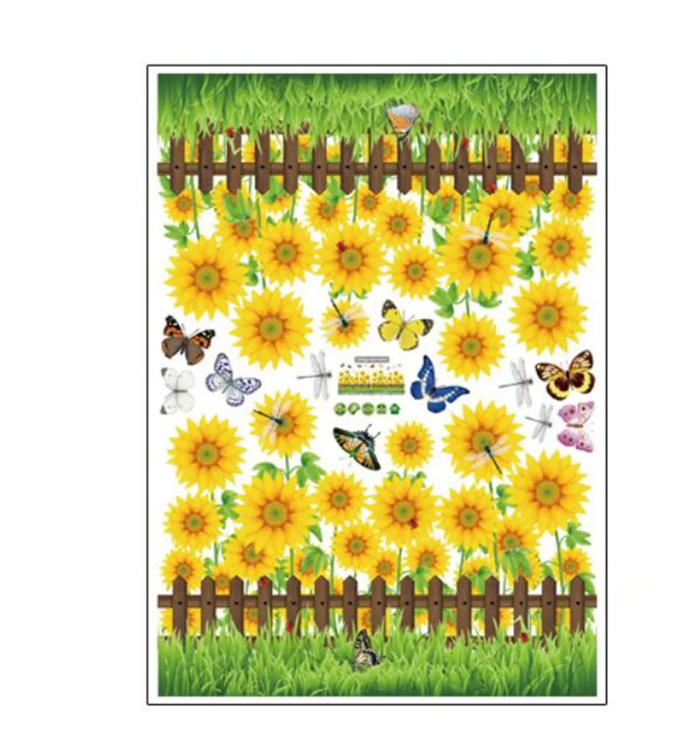 Горячие DIY настенные художественные декорации модные Романтические наклейки с