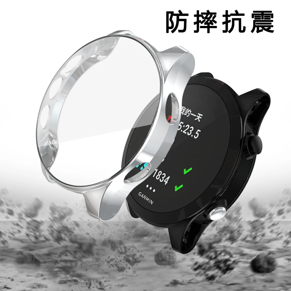 Защитный чехол для экрана Garmin Forerunner 935 945, мягкий ТПУ, ультратонкий HD прозрачный чехол, умные часы, противоударный корпус