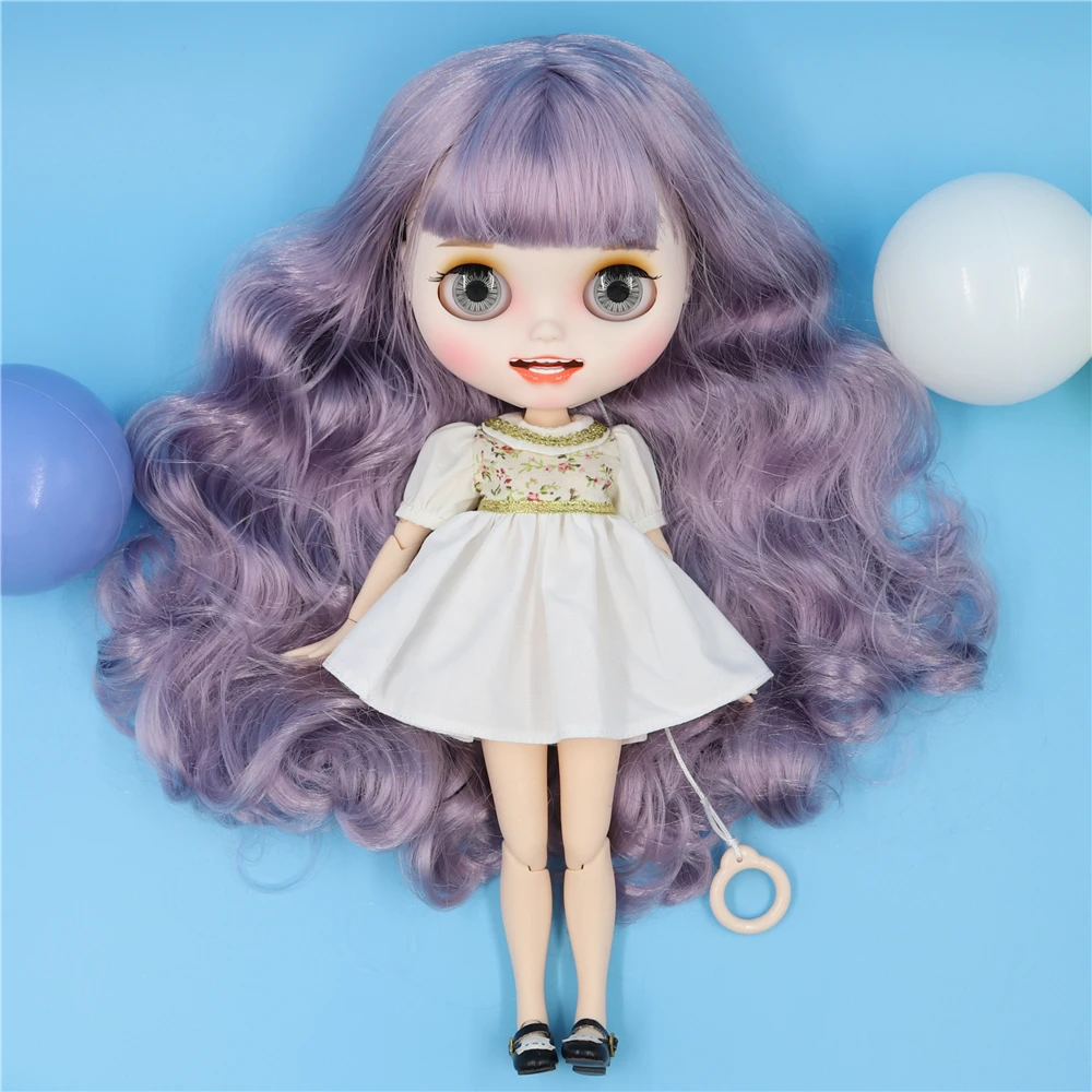 Одежда для кукол Blythe 1/6 в белом платье зеленом аниме | Игрушки и хобби