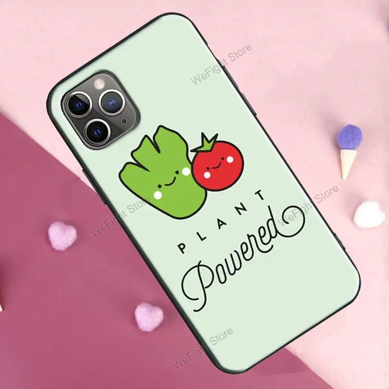 Вегетарианский чехол для iPhone 12 mini 11 Pro Max XR X XS 6S 7 8 Plus SE 2020|Бамперы| |