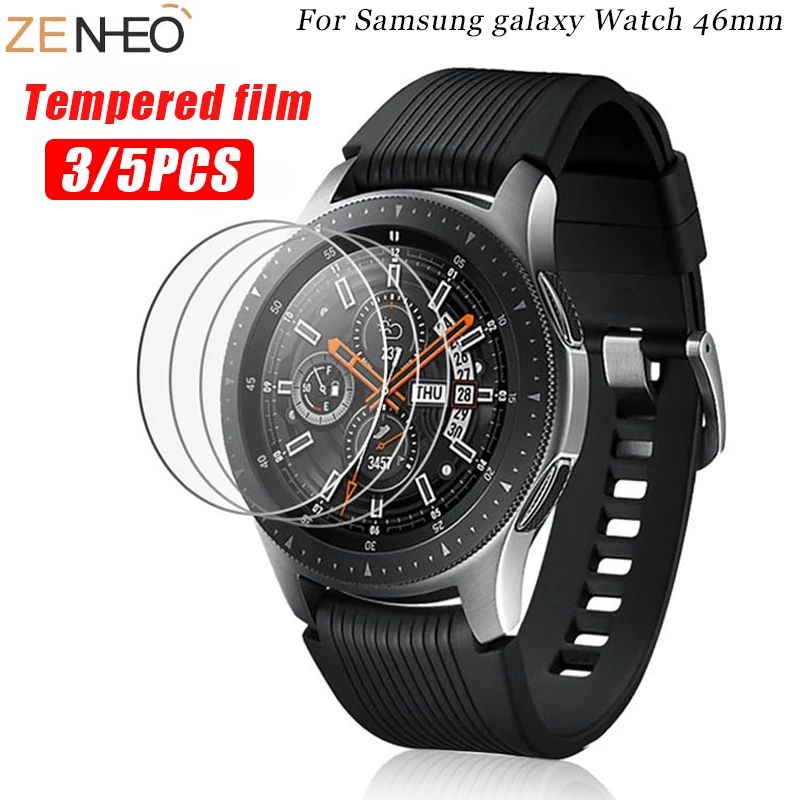 3/5 шт Для Samsung Galaxy Watch 46 мм Защитная пленка для экрана из закаленного стекла
