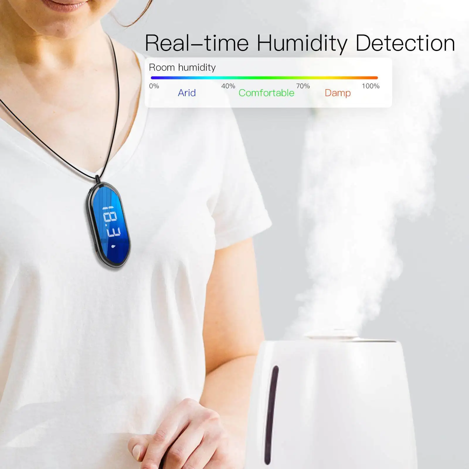 JAKCOM F9 умное Ожерелье Анион очиститель воздуха новый продукт как умные часы для