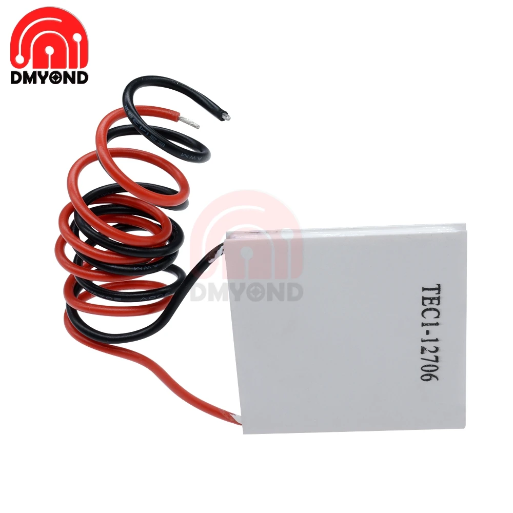 DC 12V TEC1 12715 12710 12709 12703 12704 12706 12705 Thermoelectric Cooler Peltier 30X30 40X40MM|Детали и аксессуары для
