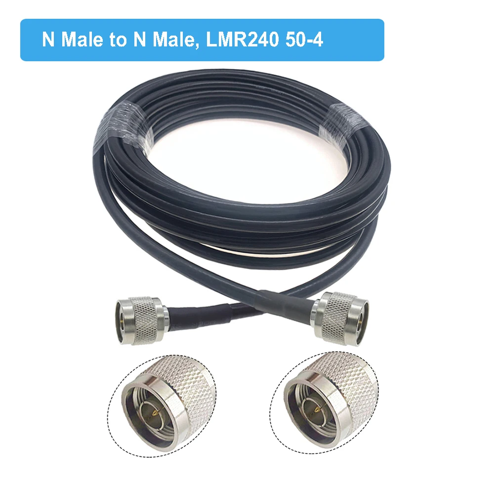 Кабель-удлинитель LMR240 50-4 коаксиальный 50 ом 4G 5G LTE | Обустройство дома