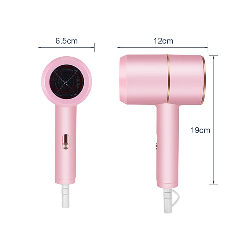 

1800W Mini Anion Hair Dryer Professinal Ionic Hairdryer Hot Cold Wind Electric Hair Dryers Salon Tool