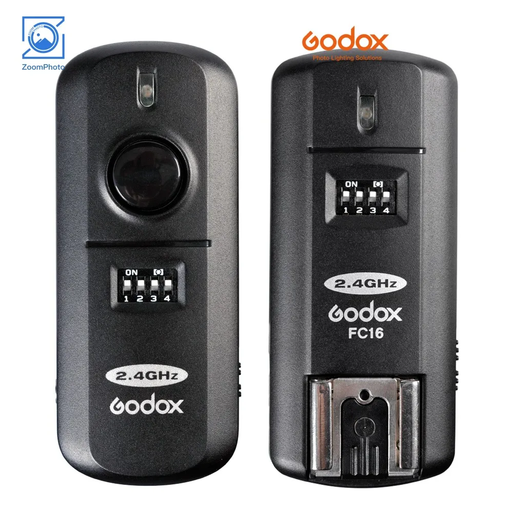

Godox FC-16/C 2,4 GHz беспроводной пульт дистанционного управления Flash Trigger 16CH приемник приемопередатчика FC16 для Canon