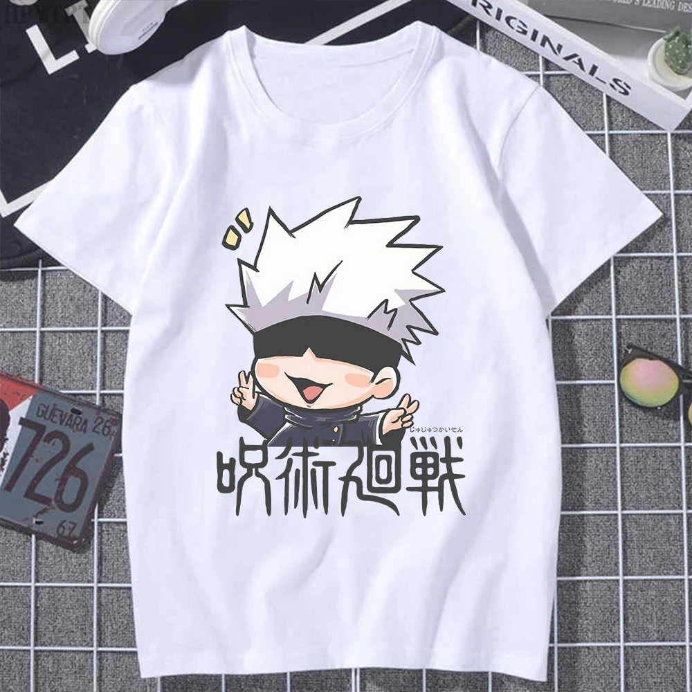 

Jujutsu Kaisen New Casual Clothes Men T-shirt Harajuku Short Sleeve O-neck Unisex T Shirt Fashion Anime Tshirt Manga Streetwear