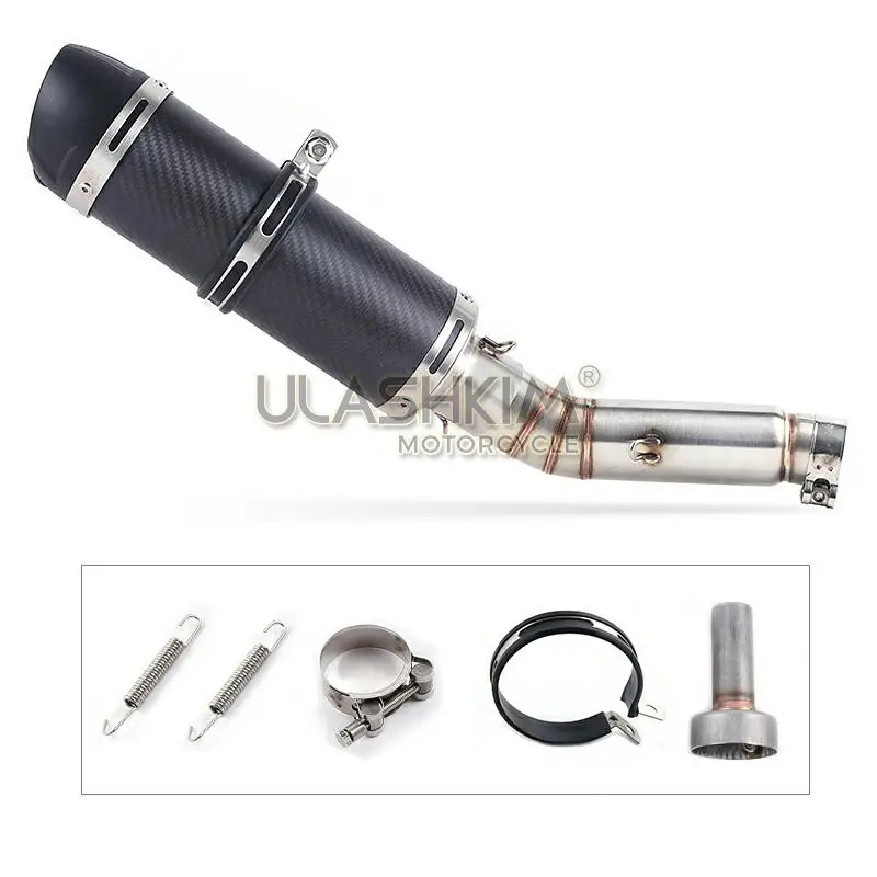 Выхлопная труба глушителя для мотоцикла средняя без шнуровки HONDA CBR400 CB500R CBR500R