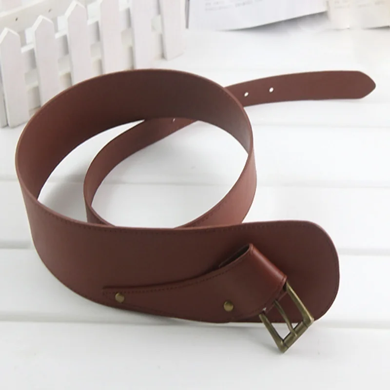 Лучшие товары Модный женский кожаный пояс кушак изысканный высокое качество хит