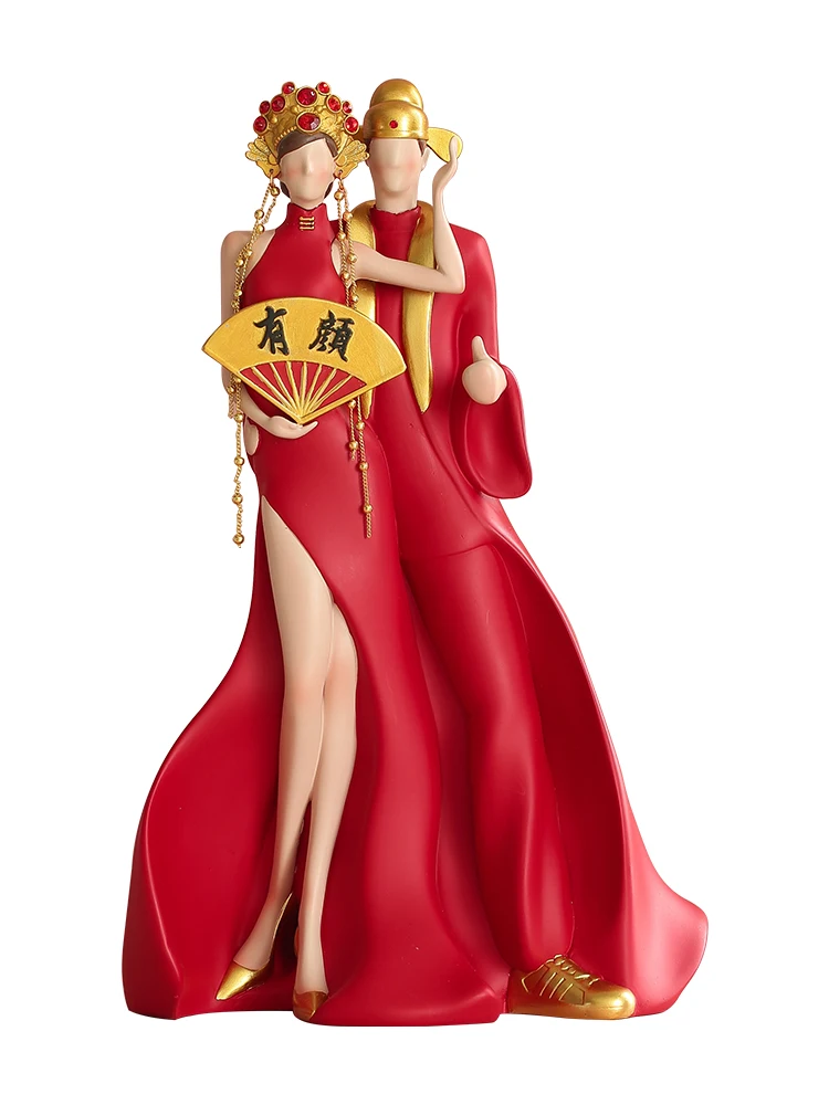 

Chinese Style Creative National Fashion Home Decoration Girlfriends Wedding Gift for New Couple New Wedding Products Pairs