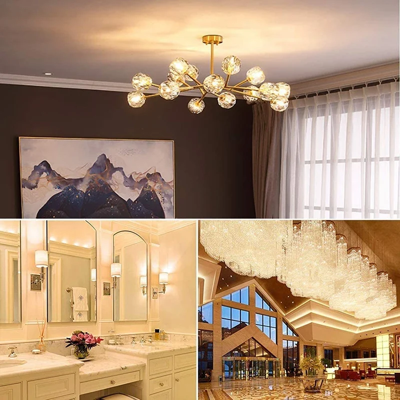 

10 Pack Clear Lense Q40/G9/FR/120V G9 40W 120Volt T4 JD Type Halogen Light Bulb Photography Studio Bar Lounge Gallery