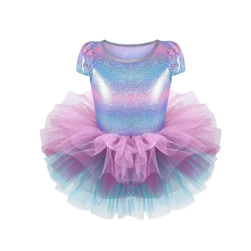 

Princess Kids Girl 6 8 Years Tulle Tutu Dress Mermaid Dance Dress Children Party Costume Dance Wear
