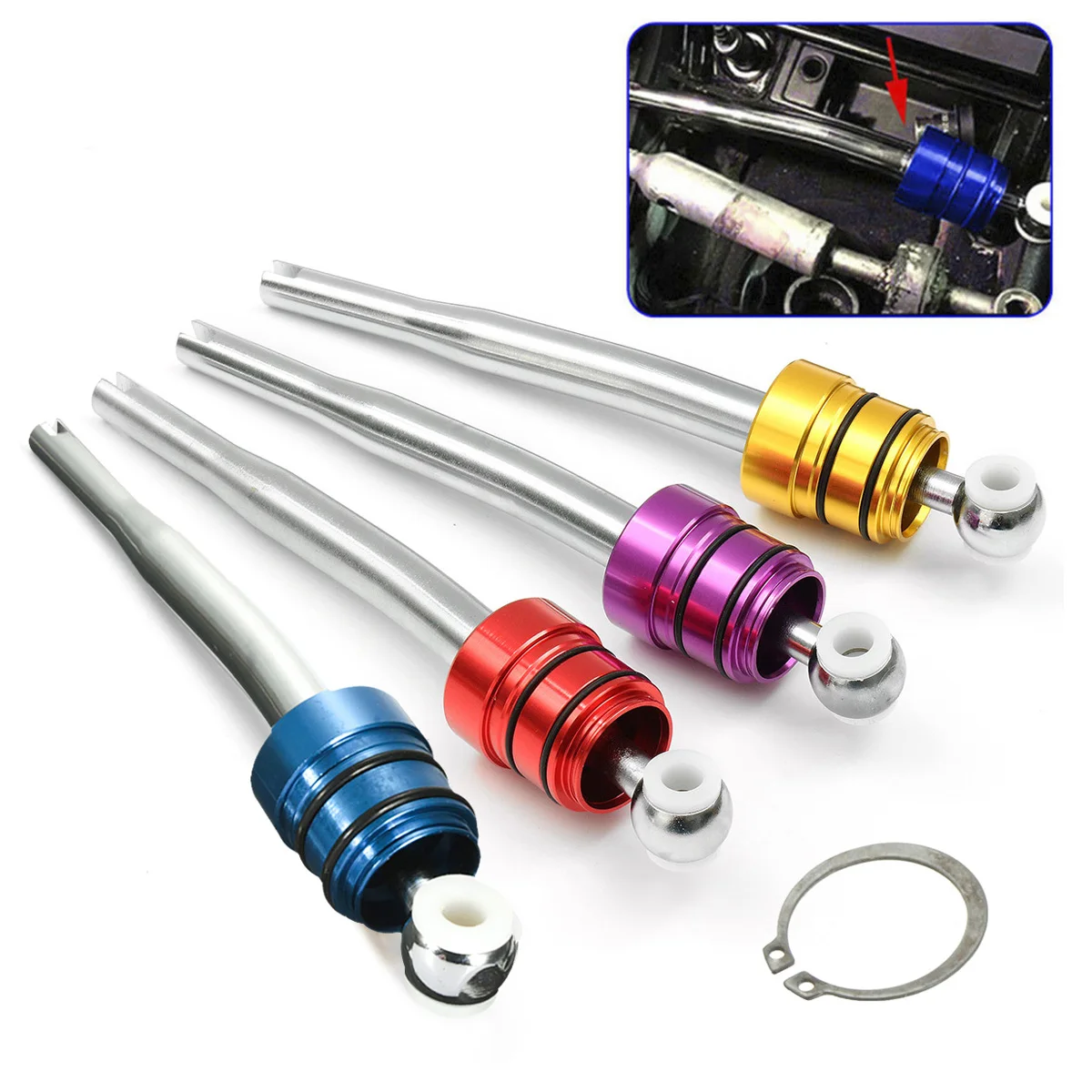 

Новый короткий переключатель передач с прокладкой, быстросъемный переключатель передач для BMW E46 E30 E36 E39 M3 M5 M3 3 Series 5 Series