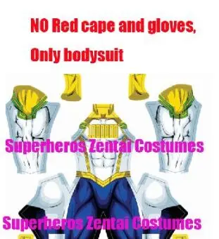 No Cape and Gloves Boku no Hero Academy Lemillion Mirio Togata костюм для косплея 3D принт bnha All Might My Hero Academy мужской костюм из лайкры для мальчиков - Цвет: No Cape and Gloves