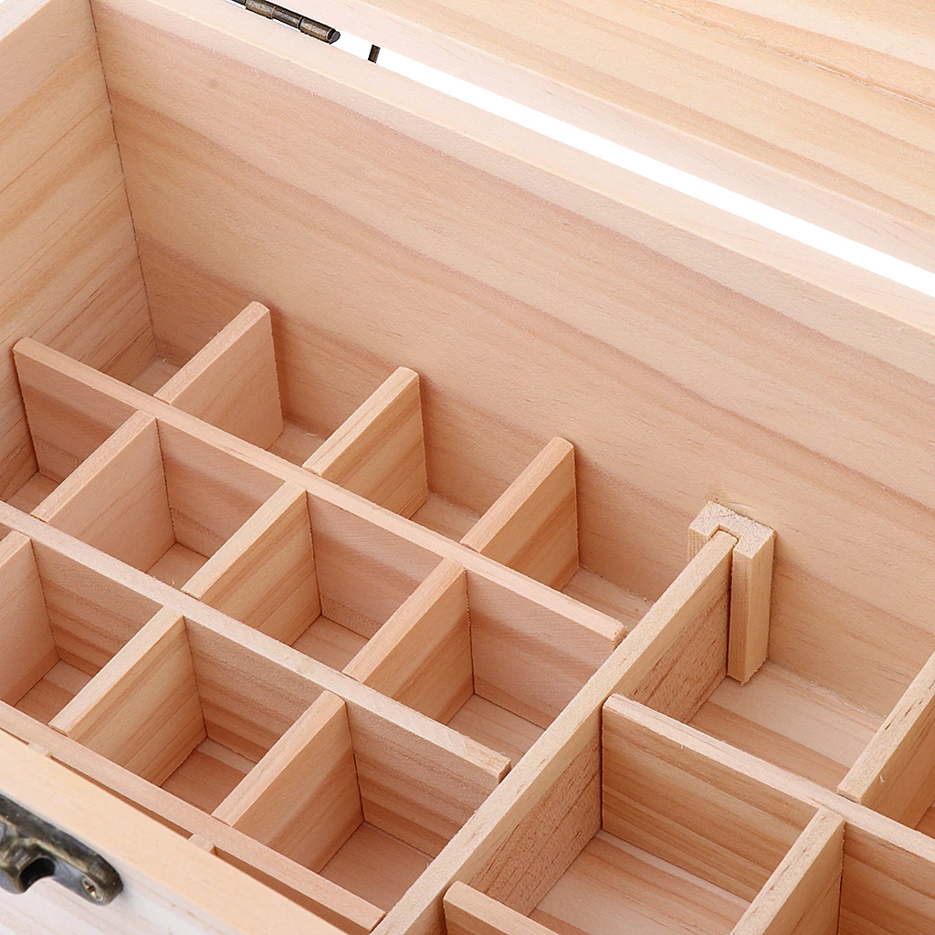 

22 Slots Essential Oil Bottle Case Holder Storage Aromatherapy Container