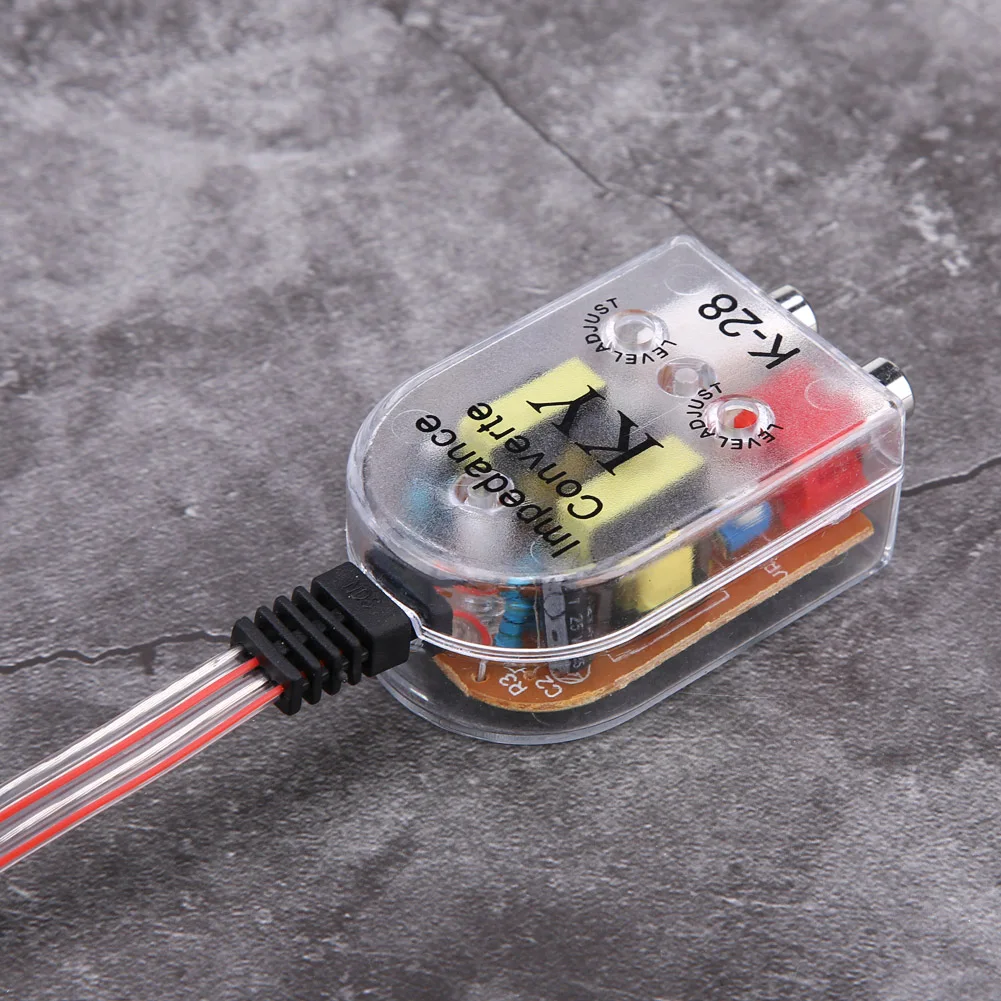 Универсальный RCA линейный выход автомобильная аудиосистема усилитель CD