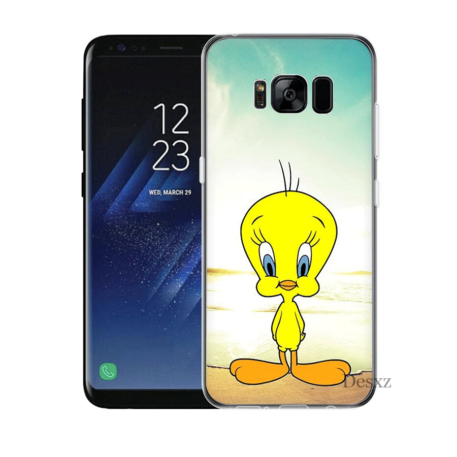 Чехол для мобильного телефона samsung Galaxy J7 J6 J5 J3 J2 J1 Prime жесткий чехол желтая птица