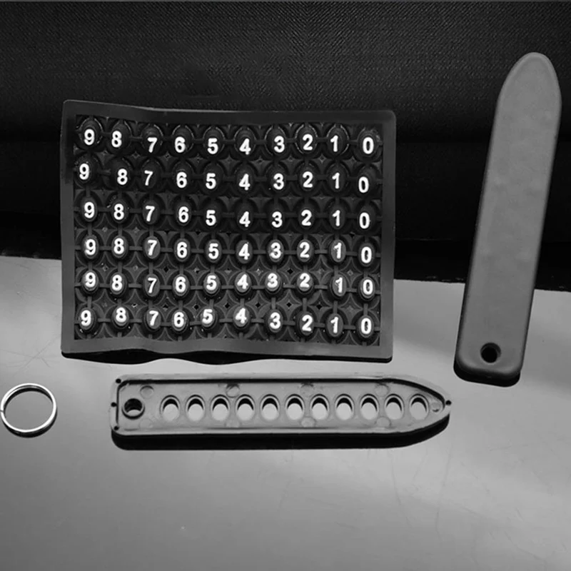 Кулон брелок для автомобиля пластина телефона с защитой от потери карта