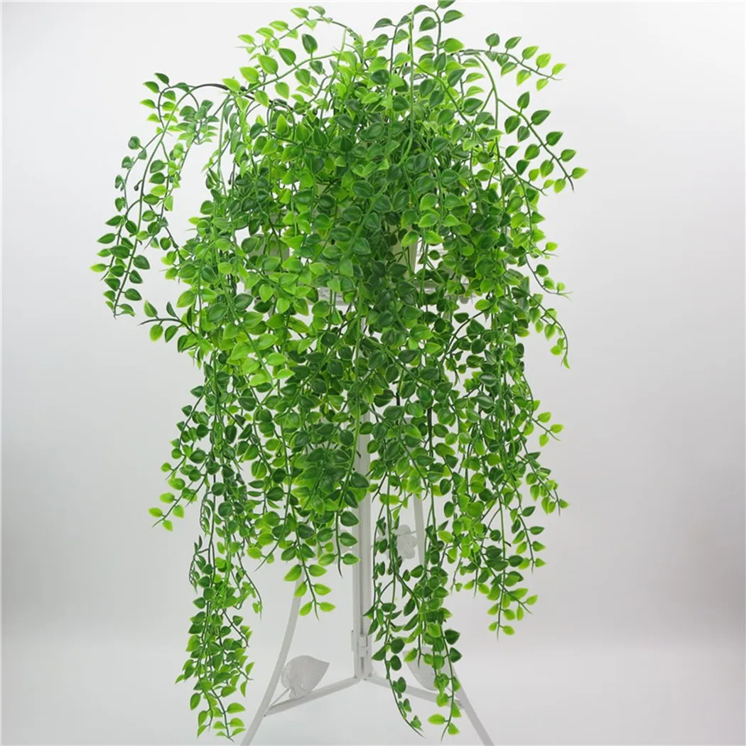 

Home Artificial Hanging Vine Plants Plastic Vine Wedding 1pc Artificial