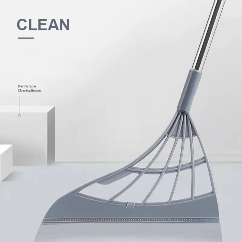 

Easy to Clean Strong Density PP Material Multifunction Magic Broom for Home Non-slip Handle 2-in-1 Sweeper Easily Dry