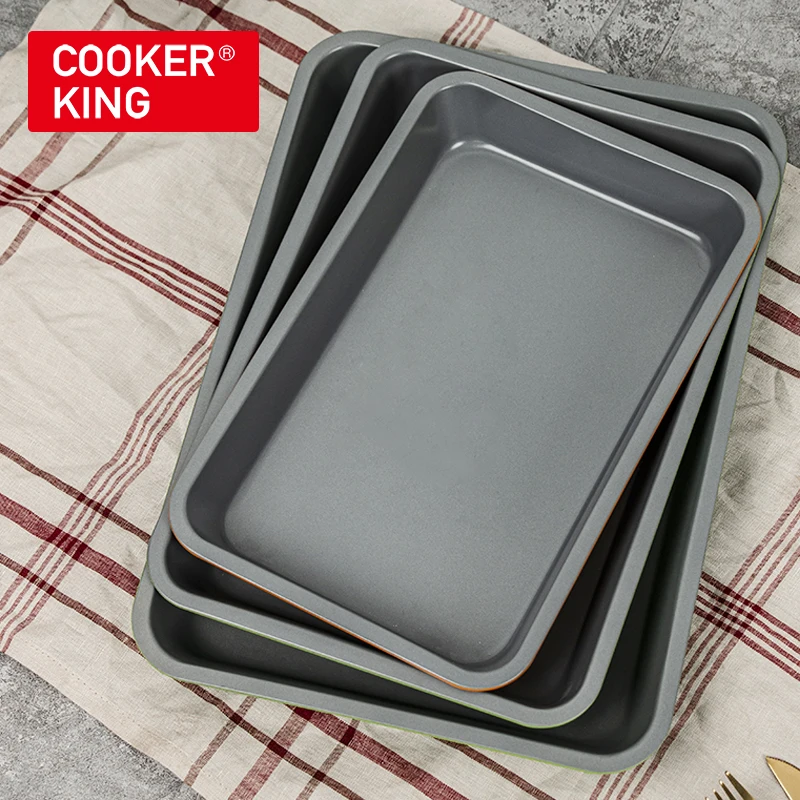 Антипригарные формы для хлеба и торта COOKER KING противень выпечки посуда