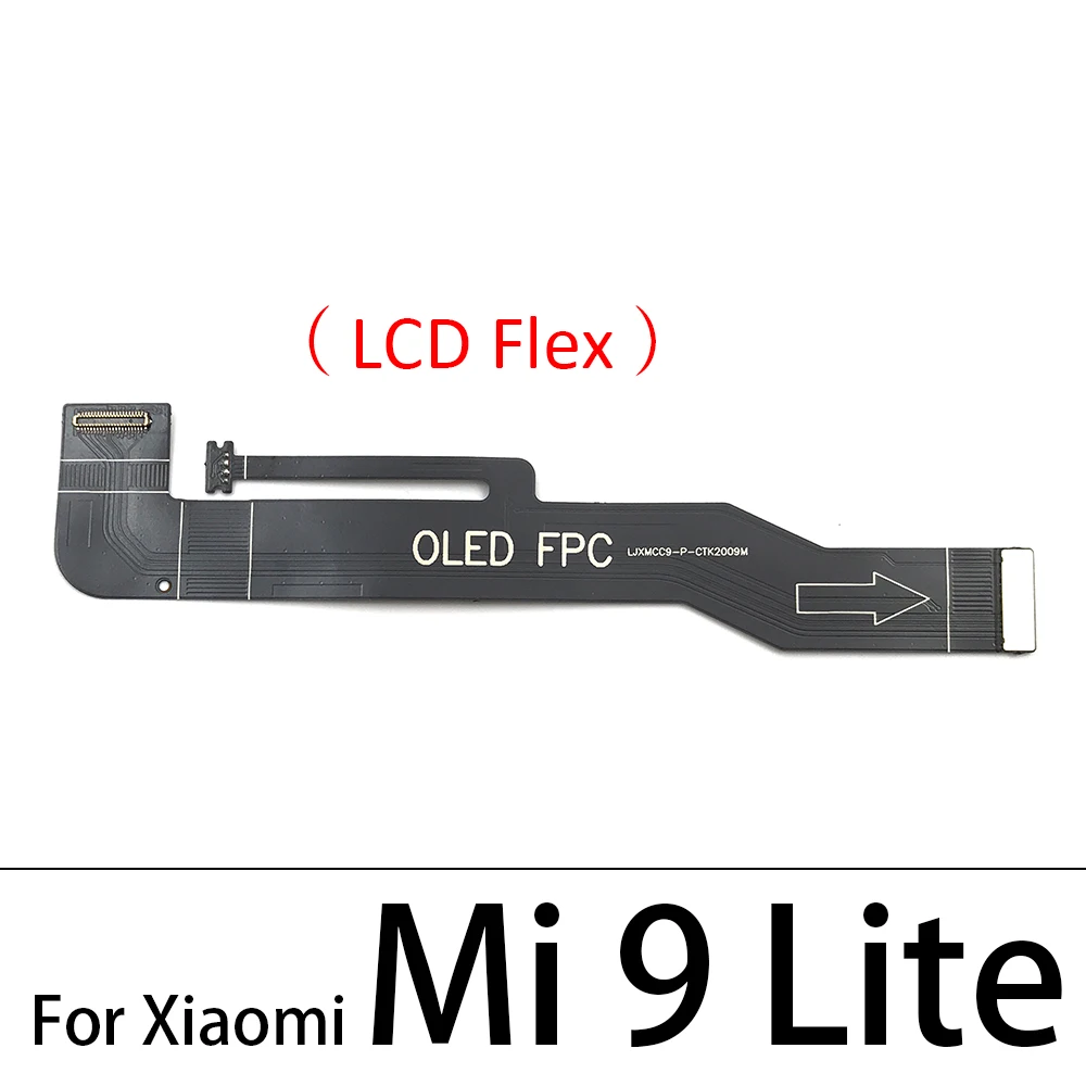 Фото 10 шт./лот, основной гибкий кабель для Xiaomi Mi A3 F2 Pro/K30 Pro/Mi 9 Mi9 Lite, подключение материнской платы к ленте ЖК-экрана №2