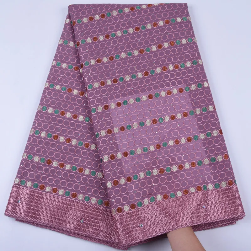 Новейший стиль швейцарская вуаль кружева в Швейцарии фуксия Африканский