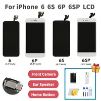 lcd display for iphone 6 6s plus 6p 6sp full set touch screen digitizer assembly replacement pantallafront camerahome button