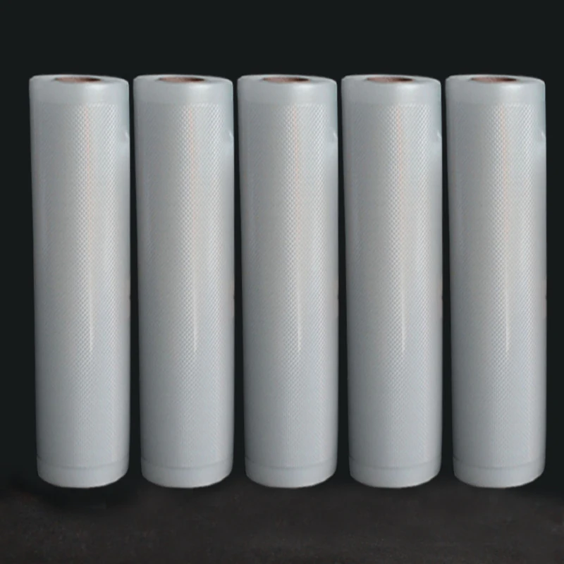 

5 Rolls/ 2 Rolls Lot Kitchen Food Vacuum Bag Storage Bags for Vacuum Sealer Food Keep 12+15+20+25+28cm*500cm