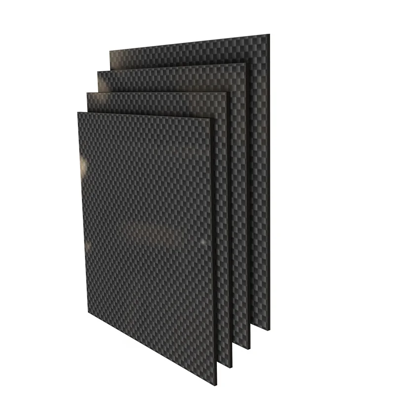 400x500MM Plain Glossy Matte Real Carbon Fiber Plate Panel Sheets 0.25-5mm Thickness Composite Hardness Material For RC | Игрушки и