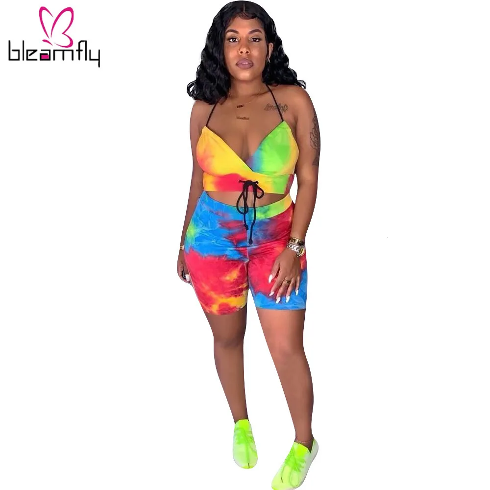 Новинка 2019! женский летний сексуальный топ с v образным вырезом и шортами