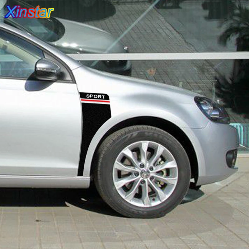 

Наклейки на автомобильные крылья для volkswagen GOLF6 golf7 golf7.5, 2 шт./лот