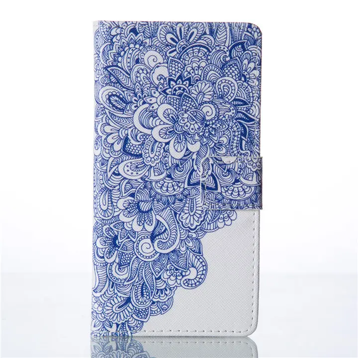 Flower Ceramics DEEVOLPO милый кожаный чехол для huawei P9 P8 Lite P9Lite чехол Красивая Мандала колокольчики кошелек откидная крышка сумка DP03E - Цвет: Flower Ceramics