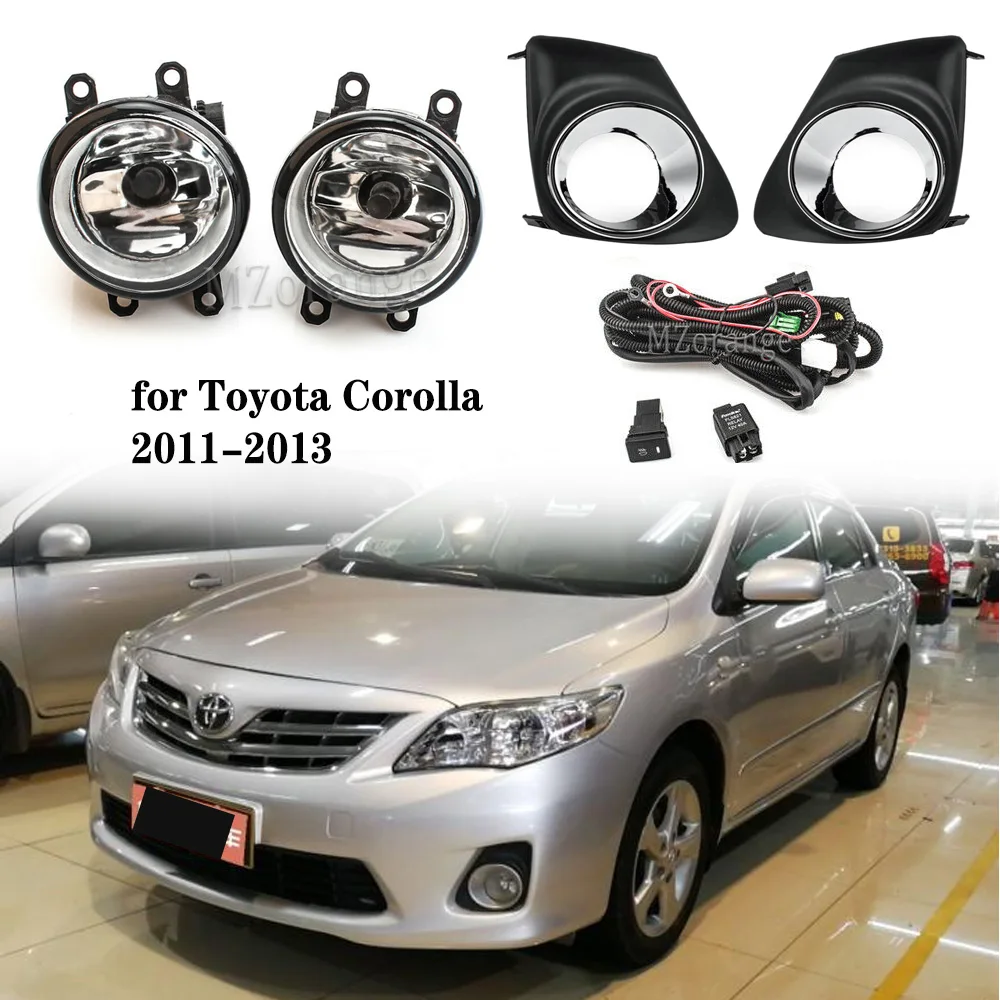 Для Toyota Corolla 2011 2013 противотуманный светильник головной s противотуманные фары