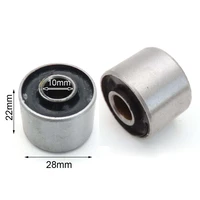 2pcslot gy6 engine mount bushing for chinese 50cc 125cc 150cc scooter moped 22x28x10mm