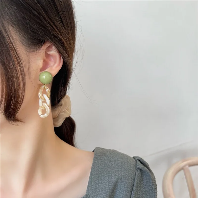 

Retro super-fairy Gentle Temperament long-style earrings female minority earrings