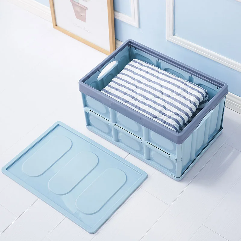 

Folding Storage Box Office Home Multi-Function Plastic Storage Box Stylish And Convenient Car Luggage Storage Box