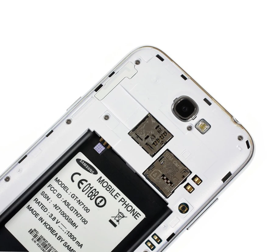 

Samsung Galaxy Note II N7100 Used Mobile Phone 8MP Camera Quad-Core GSM WCDMA 3G 5.5''Note 2 Unlocked Original Phone