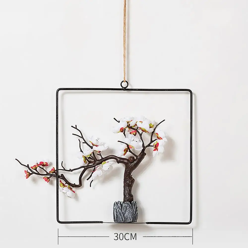 Геометрический металлической проволоки обруч венок Рамка искусственная