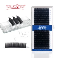 newcome 16 rows high quality individual eyelashes extensions 0 03 0 25 volume eyelash extension handmade lashes professional